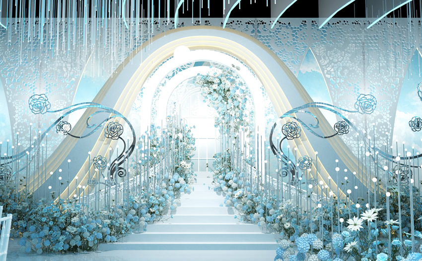 称多釡香烙馍村水晶厅效果展示